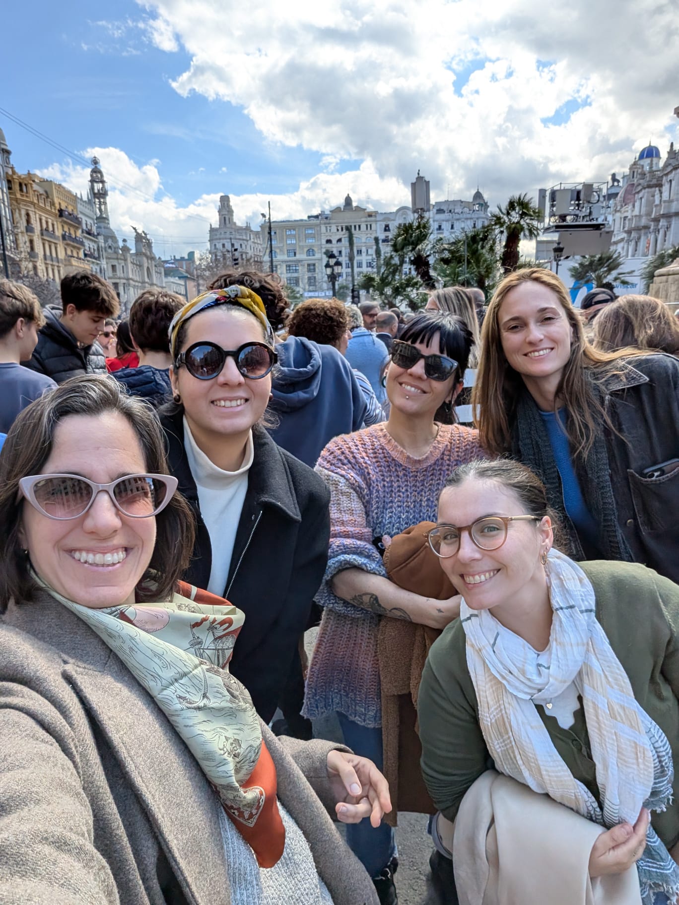 Equipo NEXIA en el centro de Valencia